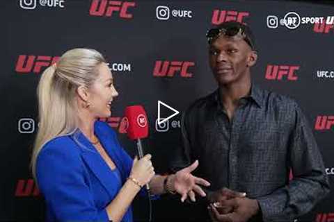 Israel Adesanya on that Undertaker entrance & fighting Alex Pereira! 🏆 UFC 276 Post Fight..