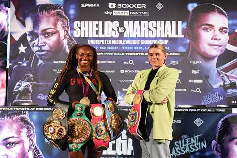 ‘She’s a bully, simple as that’ – Savannah Marshall will not be intimidated by Claressa Shields in..