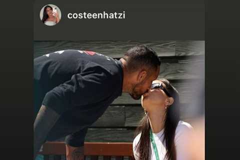 Kyrgios breaks silence on Nadal withdrawal as stunning Wag Costeen Hatzi says bad-boy making..