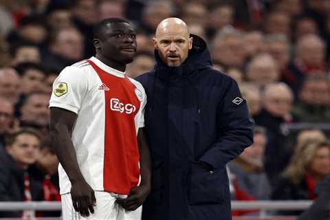 Man Utd boss Erik ten Hag ‘calls Brian Brobbey as RB Leipzig make wantaway striker available for..