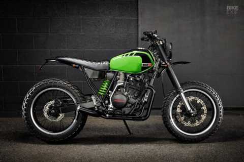 Ctrl Z: Ellaspede rebuilds their first Honda XR600