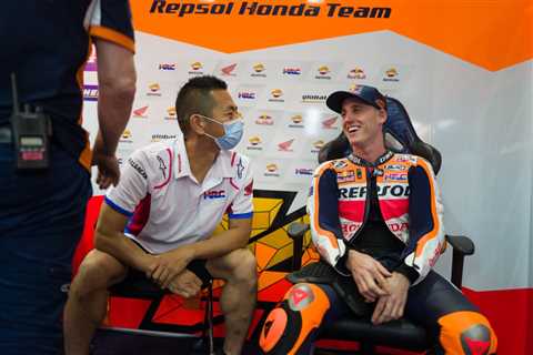 Not knowing limit of Honda MotoGP bike stressful