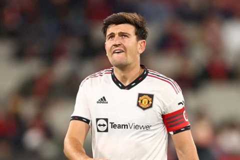 Man Utd captain Harry Maguire loudly booed every time he touches ball in pre-season friendly