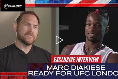 I fought Fiziev, Hooker, Nasrat... Now I am that guy! Marc Diakiese ready for UFC London return