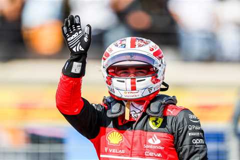 Charles Leclerc to start French GP in pole position with Lewis Hamilton fourth after qualifying