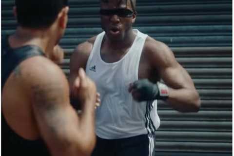 KSI evades punches while wearing a BLINDFOLD in shock training footage as he prepares for Alex..