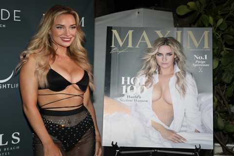 Paige Spiranac reveals ‘huge’ career change after being named Maxim’s sexiest woman in the world