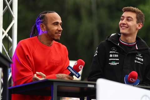 George Russell opens up on rivalry with F1’s ‘best-ever’ Lewis Hamilton.. but is out to steal..