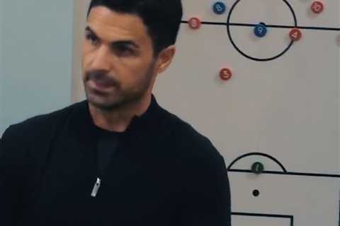 Watch Mikel Arteta’s dressing room talk to Arsenal stars before Norwich clash as Piers Morgan..