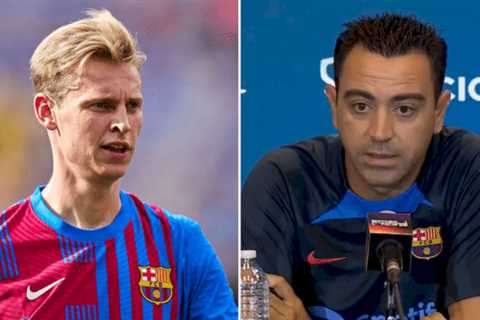 Barcelona boss Xavi makes Frenkie de Jong admission amid Manchester United and Chelsea transfer..