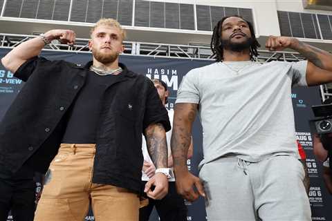 Jake Paul accused of being ‘SCARED’ to fight up in weight against Hasim Rahman Jr, who would’ve..