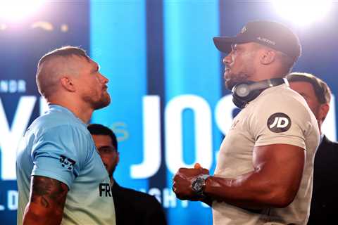 Anthony Joshua to go into Oleksandr Usyk rematch ‘very, very aggressive’ with fresh tactics taught..