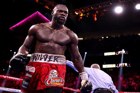 Deontay Wilder reveals he’s ‘trying to get back in the groove’ for mega boxing return as he meets..