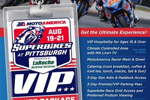 Suite Deal: Max Out Your MotoAmerica Pitt Race Experience – MotoAmerica