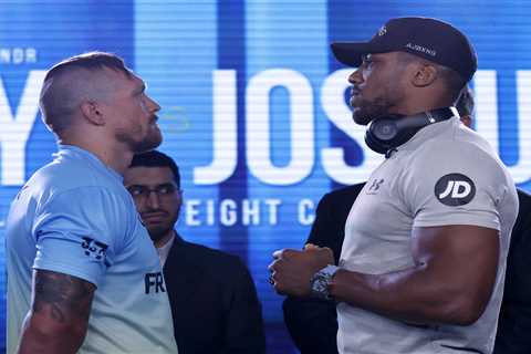 Anthony Joshua exact fight time against Oleksandr Usyk CONFIRMED… and UK fans are in for a very..