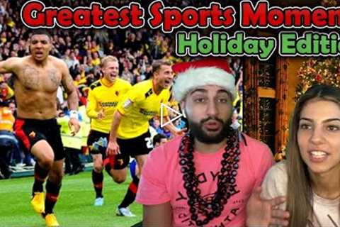 POSSIBLY THE GREATEST VIDEO WE EVER WATCHED 😱 Greatest Sports Moments Reaction