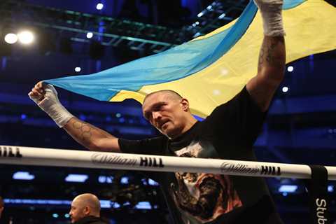 Ukrainian MMA star Olena Kolesnyk backs Usyk in Anthony Joshua rematch but faces watching boxing..