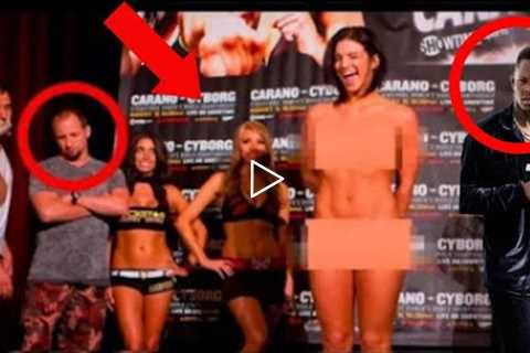 Weird Funny moments in Women's MMA