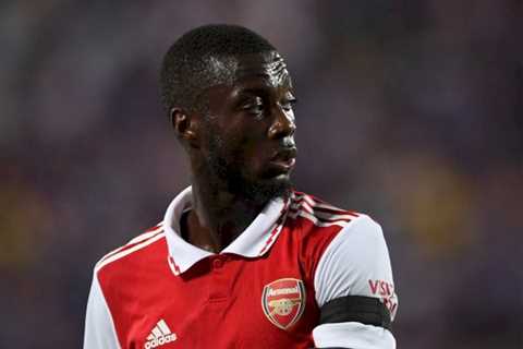 Arsenal holds talks with Nice over Nicolas Pepe loan move as Gunners look to move unwanted winger on