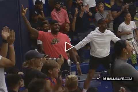 Lebron James Goes Absolutely Crazy After Bronny Did This…..