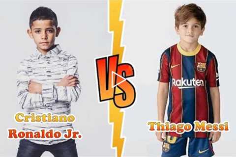 Cristiano Ronaldo Jr. (CR7's Son) VS Thiago Messi (Messi's Son) Transformation ★ From Baby To 2022