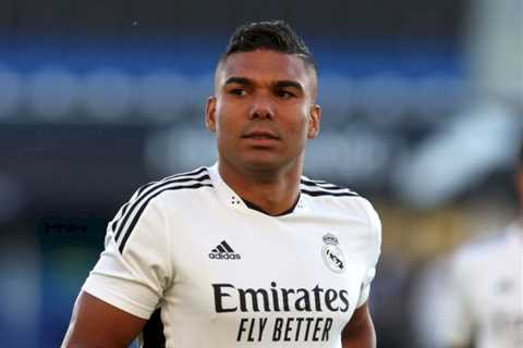 Manchester United give No.18 shirt to Casemiro and will unveil £59.5m signing before Liverpool clash