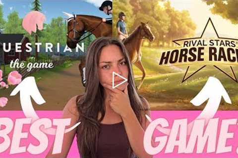 RIVAL STARS HORSE RACING VS EQUETRIAN THE GAME