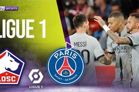 Lille vs PSG | LIGUE 1 HIGHLIGHTS | 08/21/2022 | beIN SPORTS USA