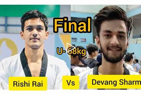 Best fight U - 68 kg / Rishi Rai 🔵 vs Devang Sharma 🔴 / champion of Champions/ Chandigarh 2022 🏆