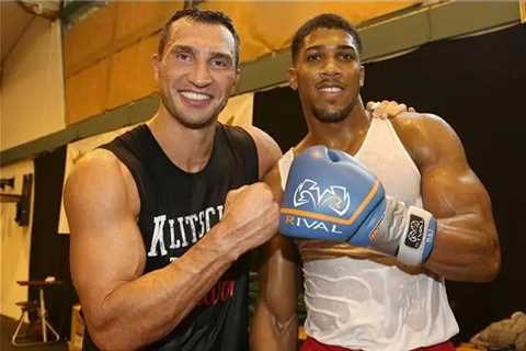 ‘Men I respect in different ways’ – Wladimir Klitschko reveals who he is backing as Anthony Joshua..