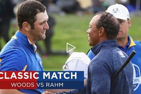 Tiger Woods vs Jon Rahm | Extended Highlights | 2018 Ryder Cup