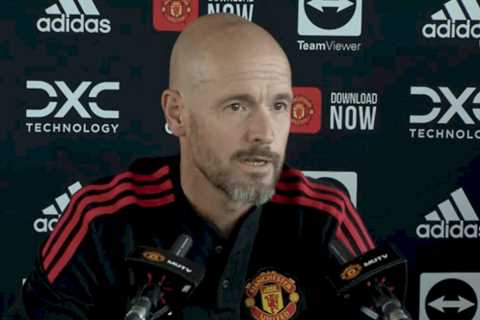 Manchester United boss Erik ten Hag reveals Anthony Martial injury blow and drops Casemiro debut..