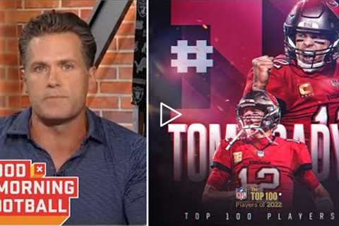 GMFB | Kyle Brandt GOES CRAZY to Buccaneers' Tom Brady ranked No. 1 one more time NFL Top 100