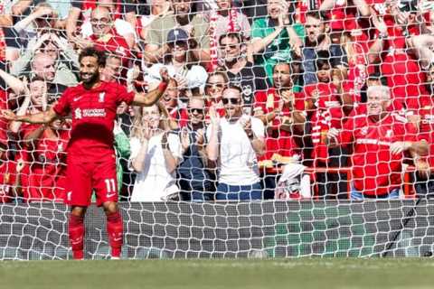 Liverpool score nine but Mo Salah makes worst XI alongside Chelsea midfielder