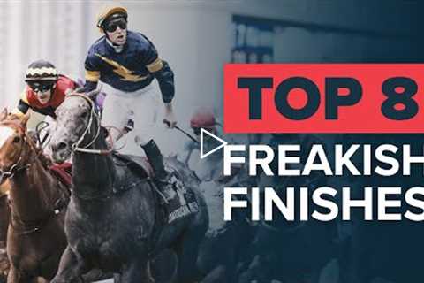 TOP 8 CRAZY RACE FINISHES | MINE THAT BIRD & CHAUTAUQUA