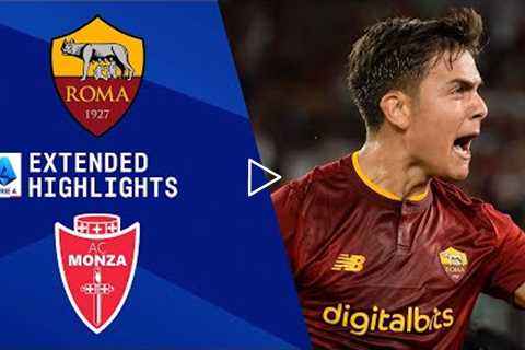 Roma vs. Monza: Extended Highlights | Serie A | CBS Sports Golazo