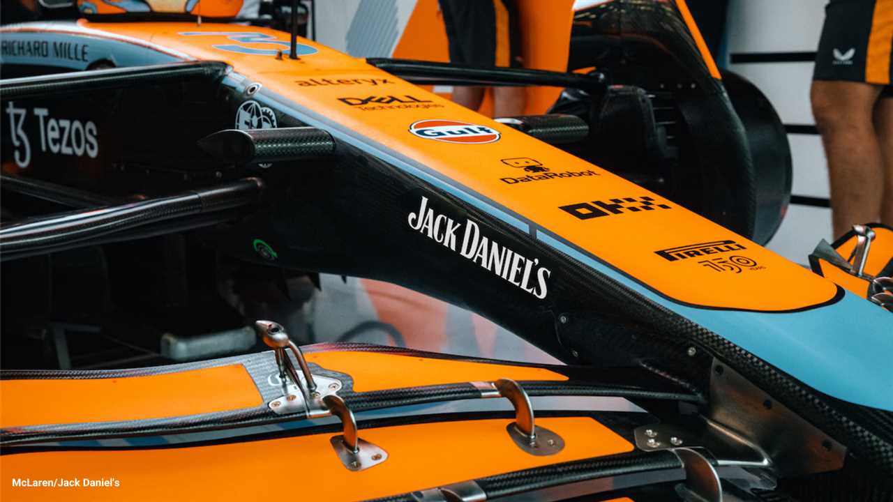 McLaren Racing and Jack Daniel’s strike F1 deal