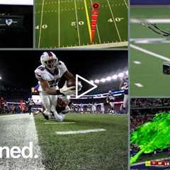 AMAZING Technology! From Yellow Line to skycam and Pylon Cam | NFL EXPLAINED Broadcast Innovations