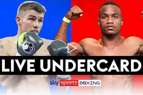 LIVE BOXING!  Liam Smith vs Hassan Mwakinyo  Live Undercard