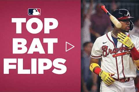 The BEST Bat Flips from the 2021 Season! (Fernando Tatís Jr., Vladimir Guerrero Jr. and more!)