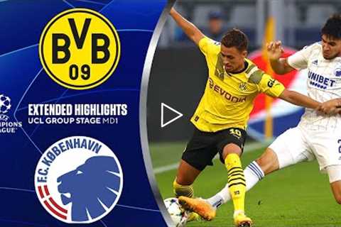 Borussia Dortmund vs. Copenhagen: Extended Highlights | UCL Group Stage MD 1 | CBS Sports Golazo