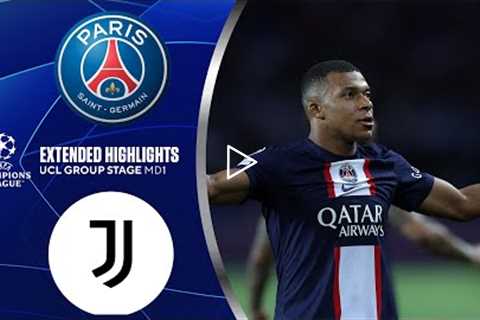 PSG vs. Juventus: Extended Highlights | UCL Group Stage MD 1 | CBS Sports Golazo