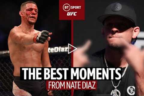 The Best Moments from Nate Diaz  UFC Press Conferences, love for Nick Diaz, Conor McGregor rivalry