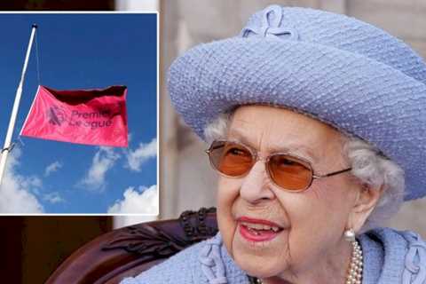 Premier League fixtures postponed as football mourns Queen’s death