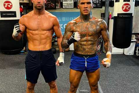 Conor Benn looks RIPPED after 10-round sparring session as he mocks rival Chris Eubank Jr for..