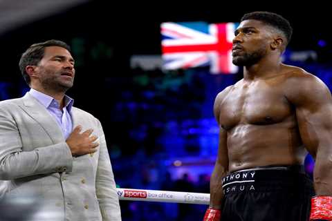 ‘AJ wants all the smoke’- Eddie Hearn breaks silence after Anthony Joshua agrees terms over Tyson..