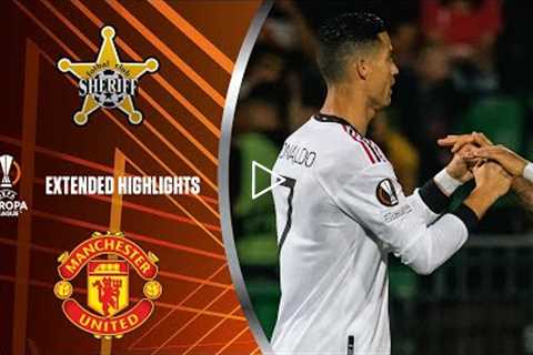 Sheriff vs. Manchester United: Extended Highlights | UEL Group Stage MD 2 | CBS Sports Golazo