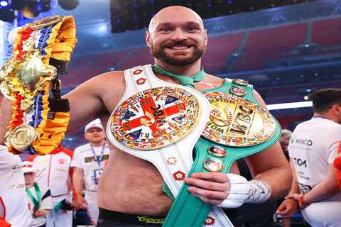 Anthony Joshua has been sent contract by Tyson Fury confirms Frank Warren as Battle of Britain..