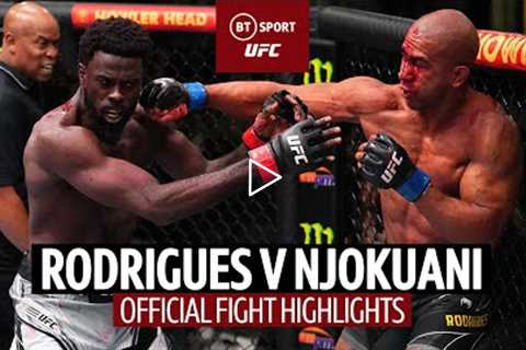 Against all odds! Chidi Njokuani and Gregory Rodrigues deliver BRUTAL brawl!  UFC Fight Highlights