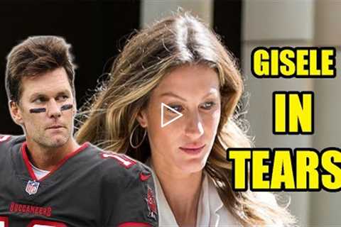 Things between Tom Brady and Gisele may have just taken a turn for the WORSE! Gisele left in TEARS!